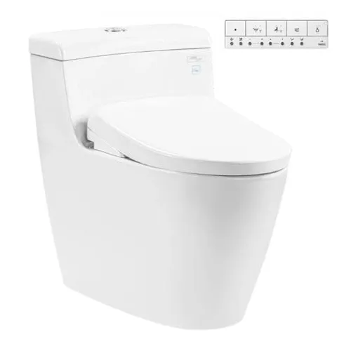 Bồn Cầu 1 Khối Nắp Điện Tử TOTO MS636CDRW23#XW Washlet TCF47360GAA S7
