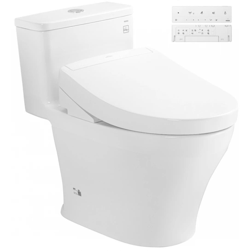 Bồn Cầu Điện Tử TOTO MS857DW25 Nắp Rửa Washlet TCF34461GAA S5