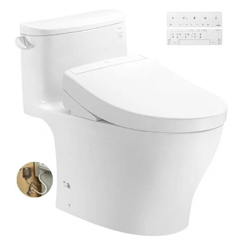Bồn Cầu Điện Tử TOTO MS887RW25 Nắp Rửa Washlet TCF34461GAA S5