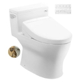 Bồn Cầu Điện Tử TOTO MS188VKW25 Nắp Washlet TCF34461GAA S5