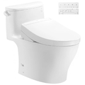 Bồn Cầu Điện Tử TOTO MS887CRW25 Nắp Rửa Washlet TCF34461GAA S5 Giấu Dây