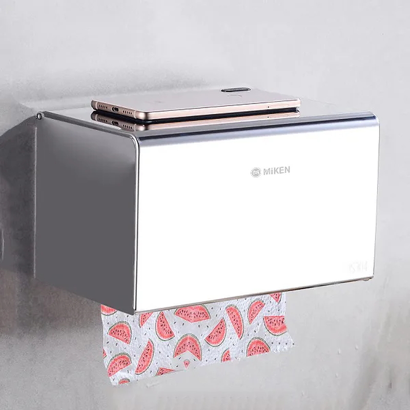 Hộp đựng giấy vệ sinh, giấy lau tay Miken MK-1054WB