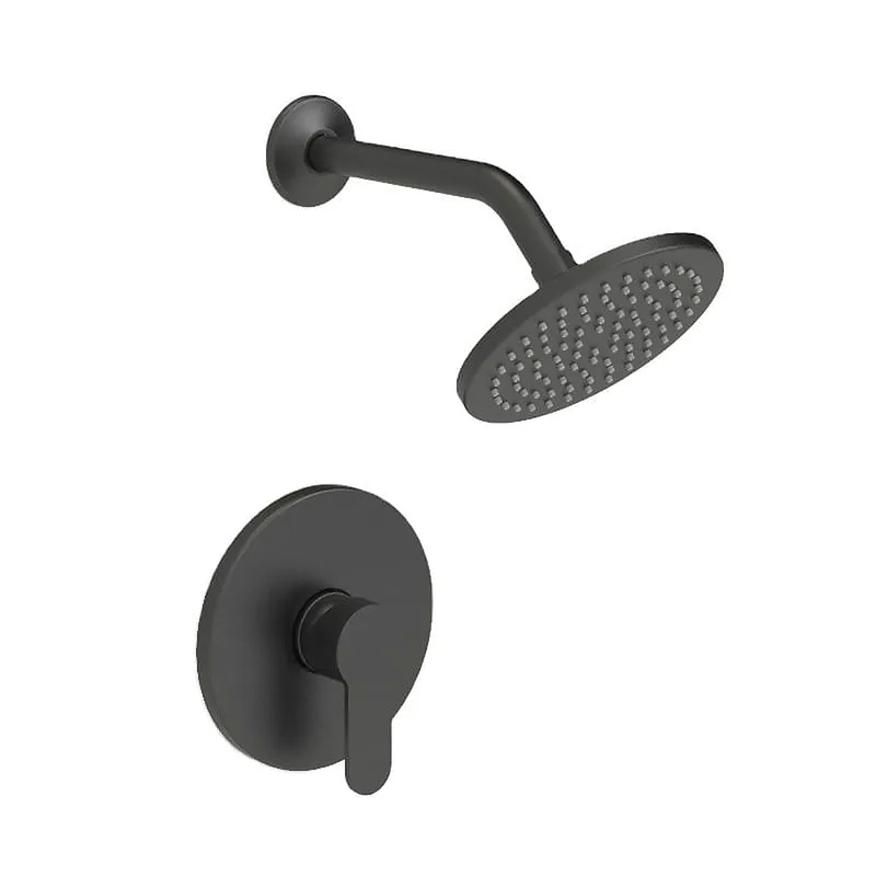 Sen tắm âm tường màu đen Miken MKS-6204B