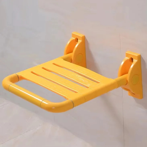 Ghế ngồi tắm treo tường màu vàng Miken MKG-4032V