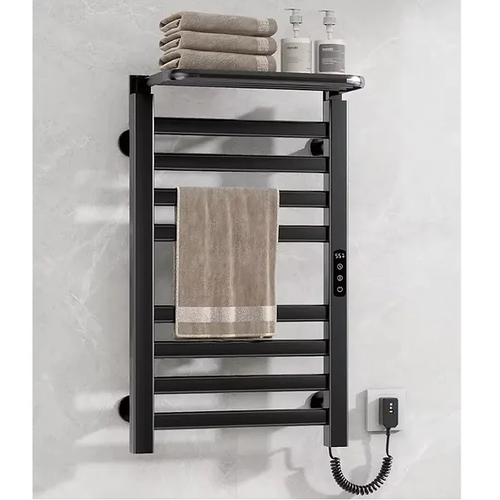 Giàn sấy khăn mặt khăn tắm màu đen Miken R395B-Wifi