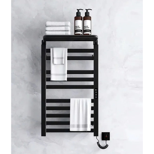 Giàn sấy khăn màu đen kết nối APP điện thoại thông minh Miken R396B-Wifi