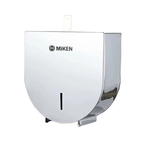 Hộp đựng giấy Inox 304 loại lớn Miken MK-1106B (Bóng gương)