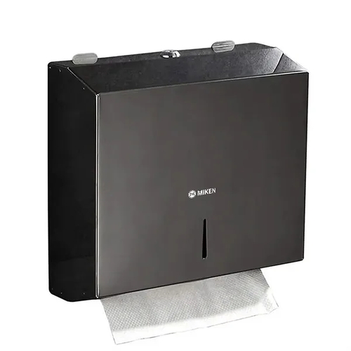 Hộp đựng giấy lau tay mạ màu đen Miken MK-A724B