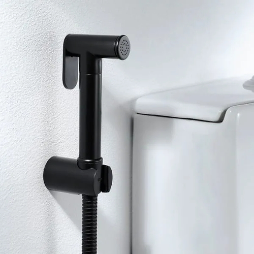 Vòi xịt vệ sinh màu đen Miken XB091