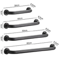 Thanh tay vịn phòng tắm màu đen Miken MK-G9022B.60 dài 60cm