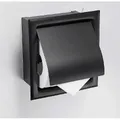 Hộp đựng giấy âm tường màu đen Miken MK-6610-B