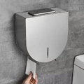 Hộp đựng giấy Inox 304 loại lớn Miken MK-1106M-New (Xước mờ)