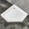 Khay tắm đứng góc Miken KTD9090 (900x900x135mm)
