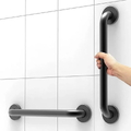 Thanh tay vịn phòng tắm màu đen Miken MK-G9022B.30 dài 30cm
