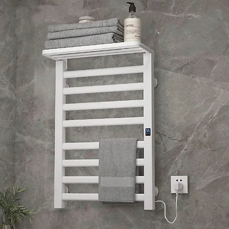 Giàn sấy khăn mặt khăn tắm màu đen Miken R395W