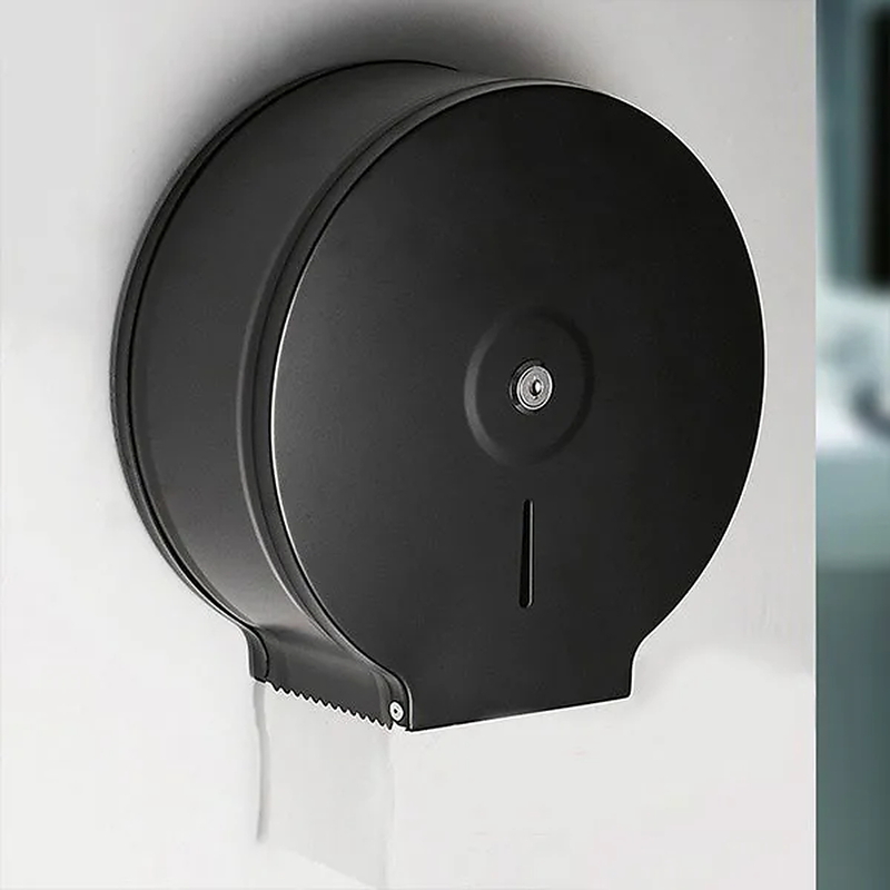 Hộp đựng giấy cuộn lớn Miken MK-1103BL màu đen