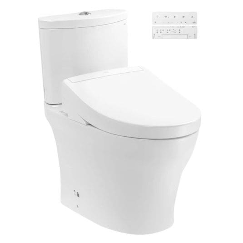 Bồn Cầu Điện Tử TOTO CS838CDW25 Nắp Washlet TCF34461GAA Dòng S5 Giấu Dây