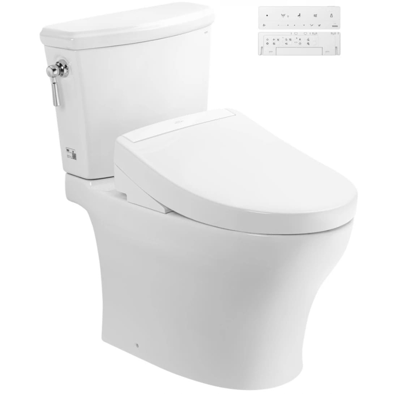 Bồn Cầu Điện Tử TOTO CS986GW25 Nắp Rửa Washlet TCF34461GAA 