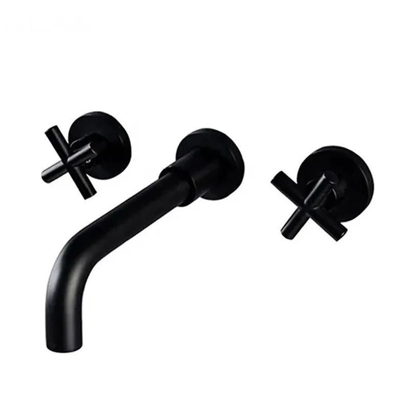 Vòi Lavabo Âm Tường Nóng Lạnh Miken MKV-013