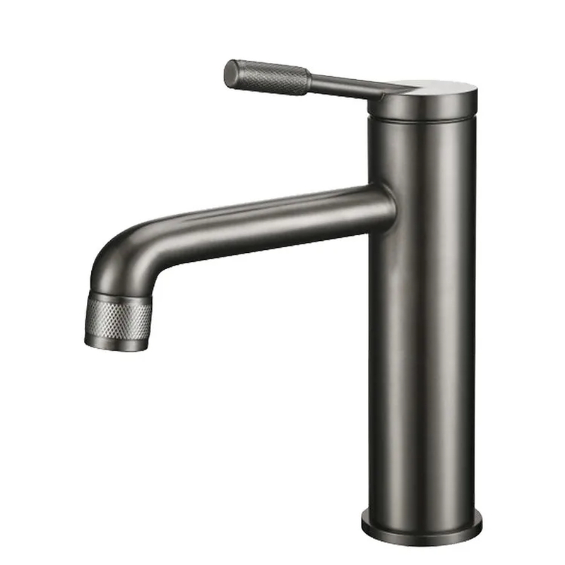 Vòi Chậu Lavabo Nóng Lạnh Màu Đen Miken MK-600012G