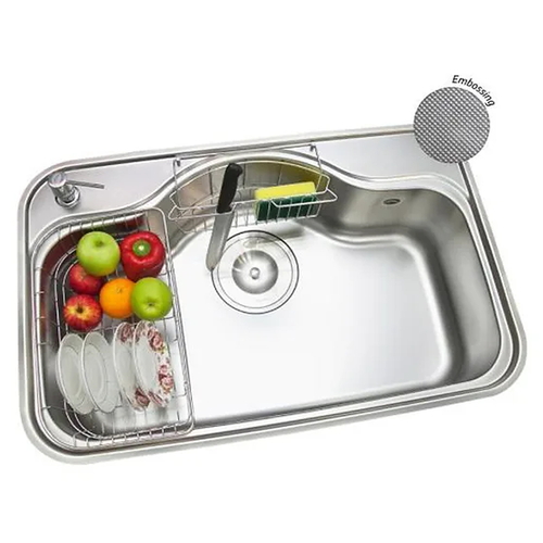 Chậu rửa bát 1 hố Miken 7548