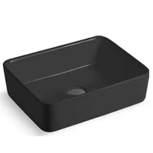Chậu rửa lavabo đặt bàn Màu đen Miken MKC-342