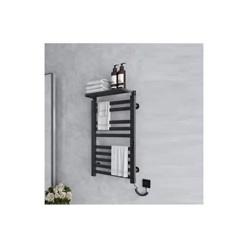 Giàn sấy khăn mặt khăn tắm màu đen Miken R396B