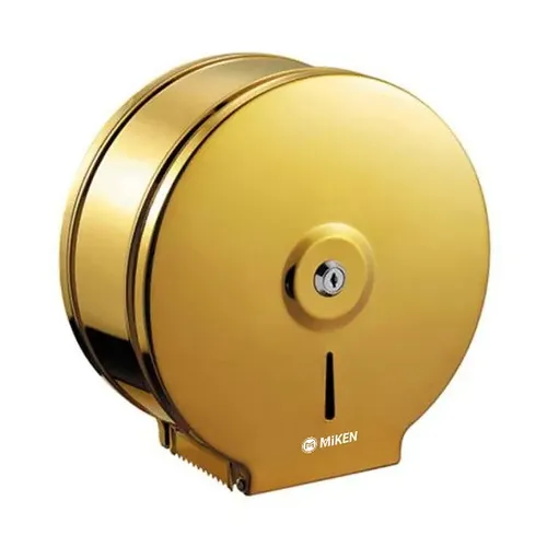 Hộp đựng giấy cuộn lớn màu vàng Miken MK-1103GB