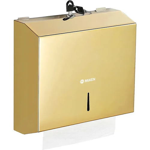 Hộp đựng giấy màu vàng Miken MK-A724G