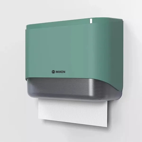 Hộp đựng giấy vệ sinh màu xanh Miken MKG-E6012GRE