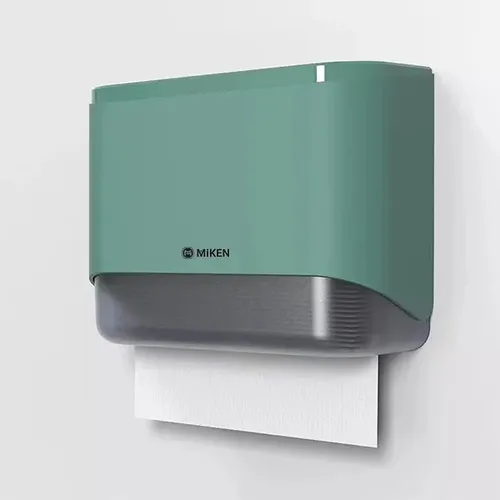 Hộp đựng giấy vệ sinh màu xanh Miken MKG-E6012GRE