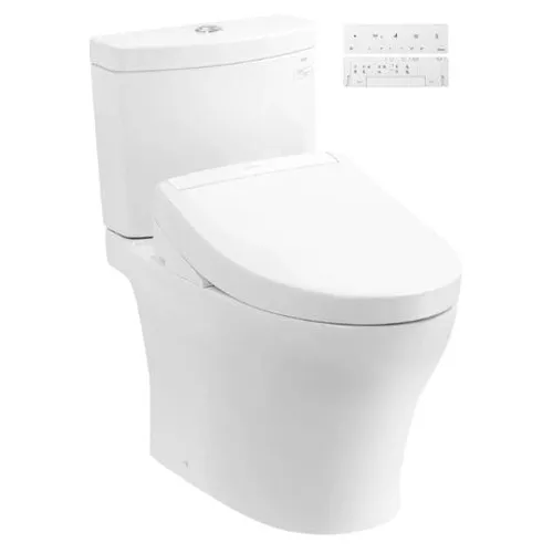 Bồn Cầu Điện Tử TOTO CS767CRW25#XW Nắp Rửa Washlet TCF34461GAA S5 Giấu Dây