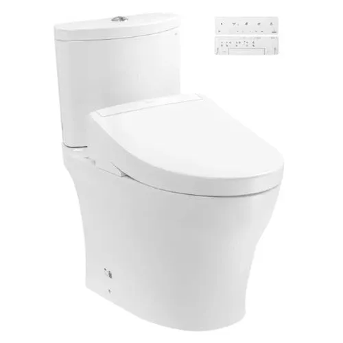 Bồn Cầu Điện Tử TOTO CS838CDW25#XW Nắp Washlet TCF34461GAA Dòng S5 Giấu Dây
