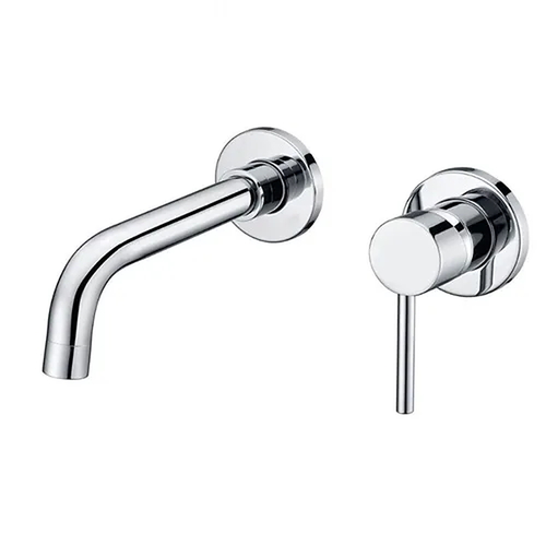 Vòi Chậu Lavabo Âm Tường Màu Chrome Miken MKV-600003