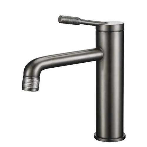 Vòi Chậu Lavabo Nóng Lạnh Màu Đen Miken MK-600012G