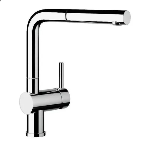 Vòi chậu rửa bát nóng lạnh dây rút Miken MK-2021