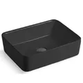 Chậu rửa lavabo đặt bàn Màu đen Miken MKC-342