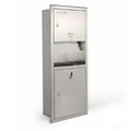 Hộp giấy kèm thùng rác âm tường Inox 304 Miken MKG-728E
