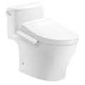 Bồn cầu 1 khối TOTO MS887CRW24#XW nắp rửa Washlet TCF33461GAA S2 Giấu Dây