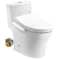 Bồn cầu 1 khối TOTO MS889DRW24#XW Washlet nắp TCF33461GAA dòng S2 