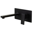 Vòi Chậu Lavabo Âm Tường Màu Đen Miken MKV-600001B
