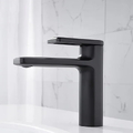 Vòi Chậu Lavabo Nóng Lạnh Màu Đen Miken MK-8032B