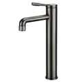 Vòi Chậu Lavabo Nóng Lạnh Màu Đen Thân Cao Miken MK-600013G