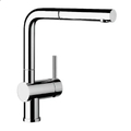 Vòi chậu rửa bát nóng lạnh dây rút Miken MK-2021