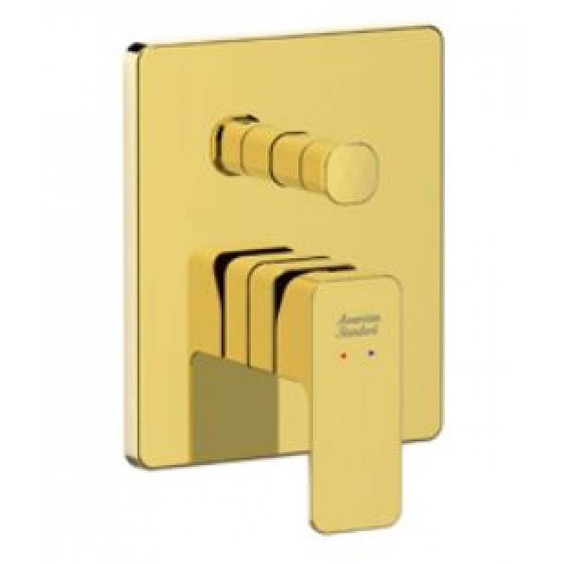Sen tắm nóng lạnh âm tường màu vàng bóng American Standard WF-1321CS 