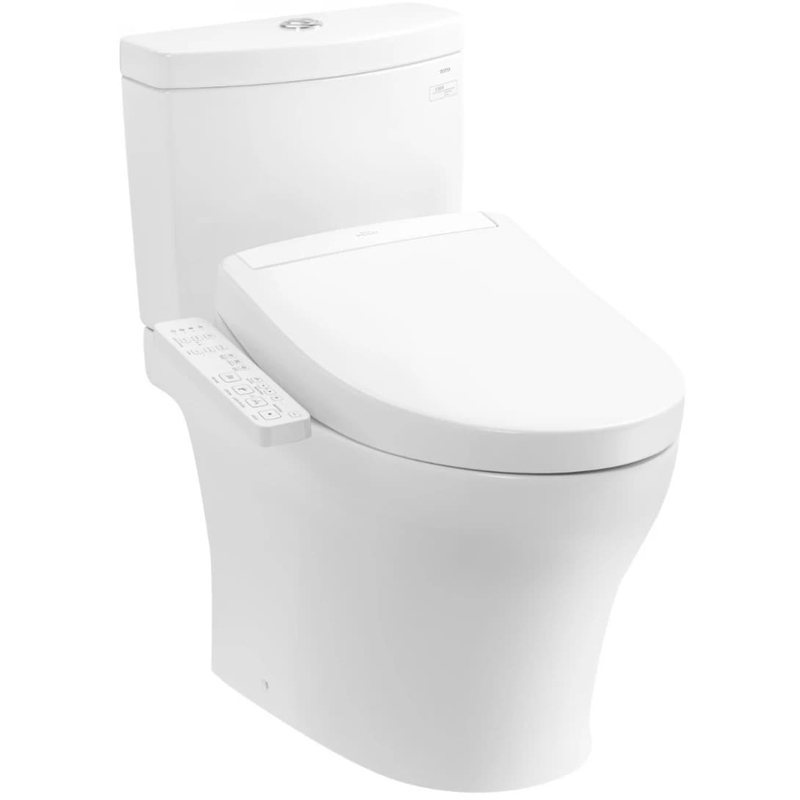 Bồn cầu 1 khối TOTO CS769CDRW24#XW Washlet TCF33461GAA S2 giấu dây