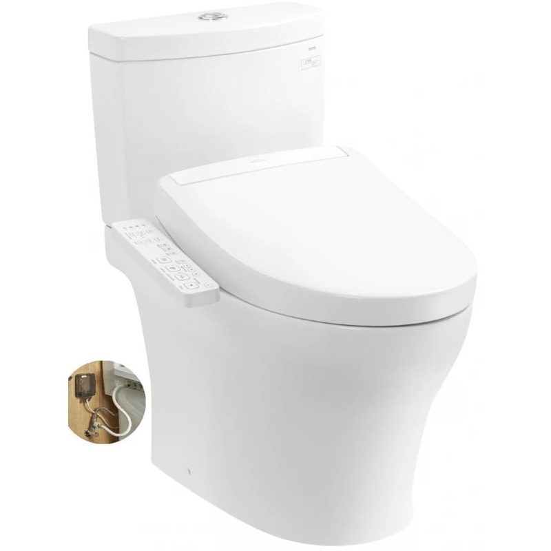 Bồn cầu 1 khối TOTO CS769DRW24#XW Washlet TCF33461GAA S2