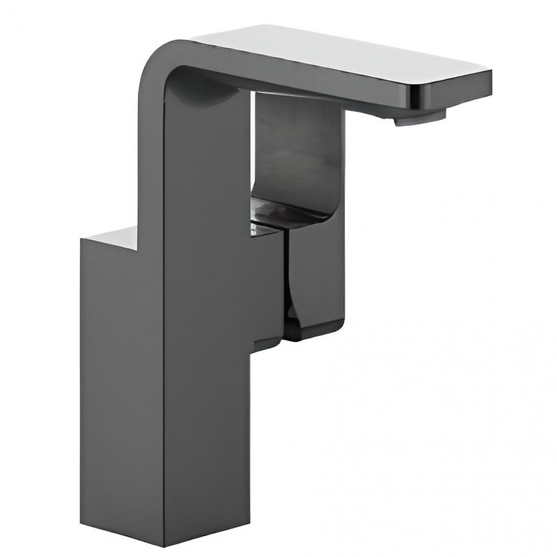 Vòi rửa mặt 1 chân gắn chậu màu xám xước American Standard WF-1305BHG