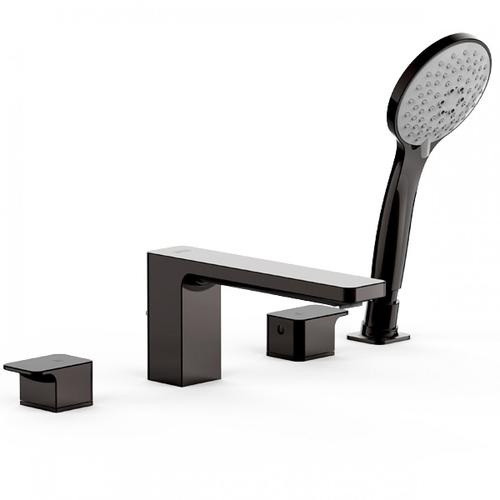 Vòi bồn tắm gắn bồn màu xám xước American Standard WF-1300BHG