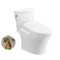 Bồn cầu 2 khối TOTO CS986GW24#XW nắp rửa Washlet TCF33461GAA S2